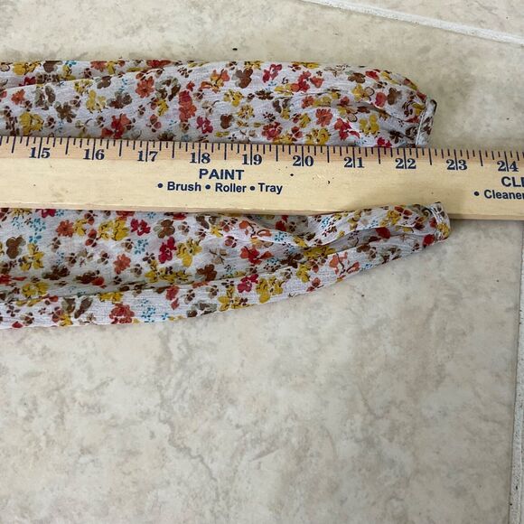 Intimately Free ,  FP Size XS Floral Bodysuit blouse top neutral colors. - Picture 13 of 15